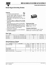 DataSheet SD101CW pdf